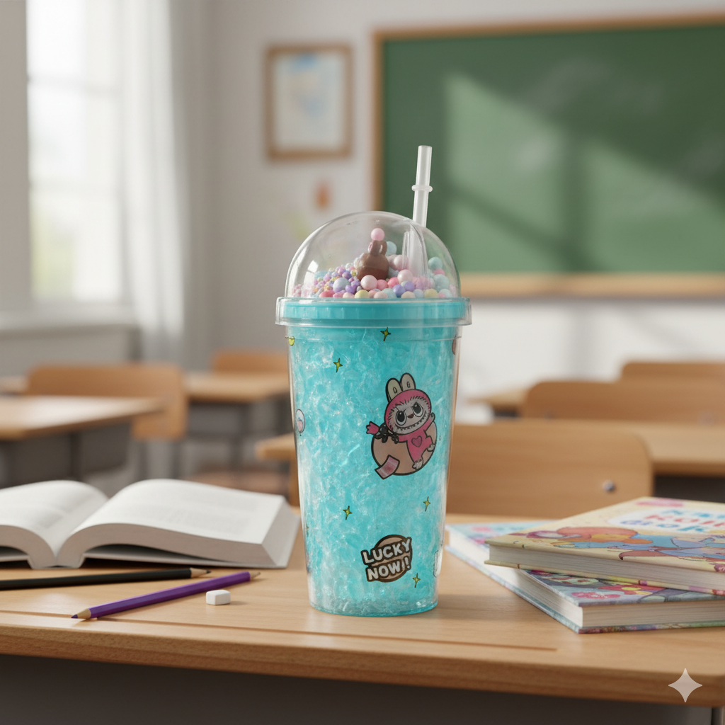 Labubu Tumbler (Aqua Blue)