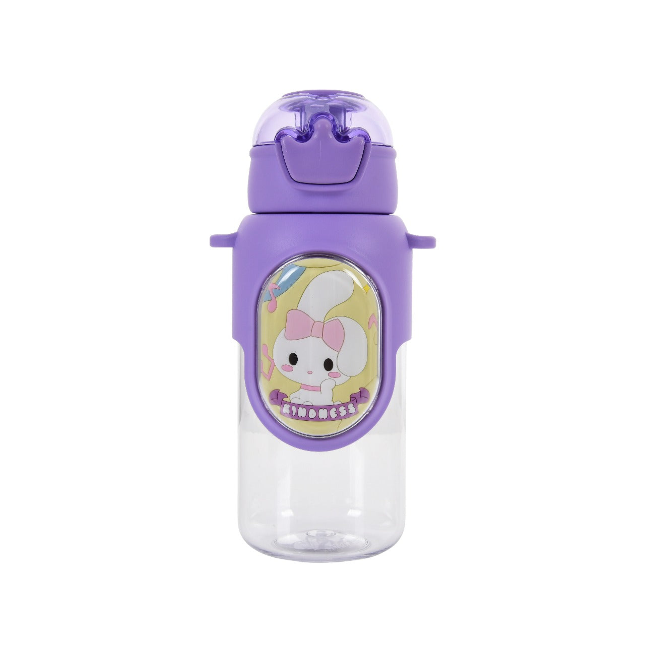 Pink Puppy Kids Water Bottle- 400 ml (Purple)